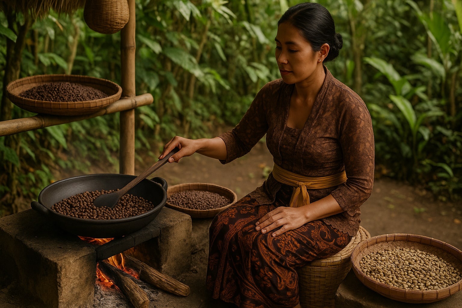 Coffee plantations in Bali