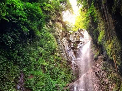 Les Waterfall Singaraja Bali car rental with driver