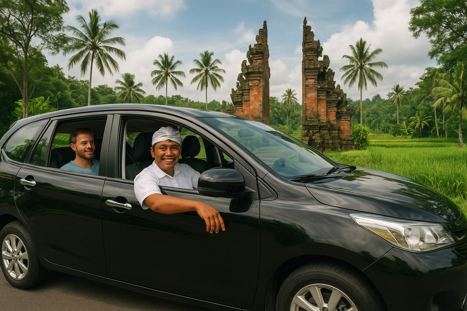 Renting a Car with a Driver in Bali