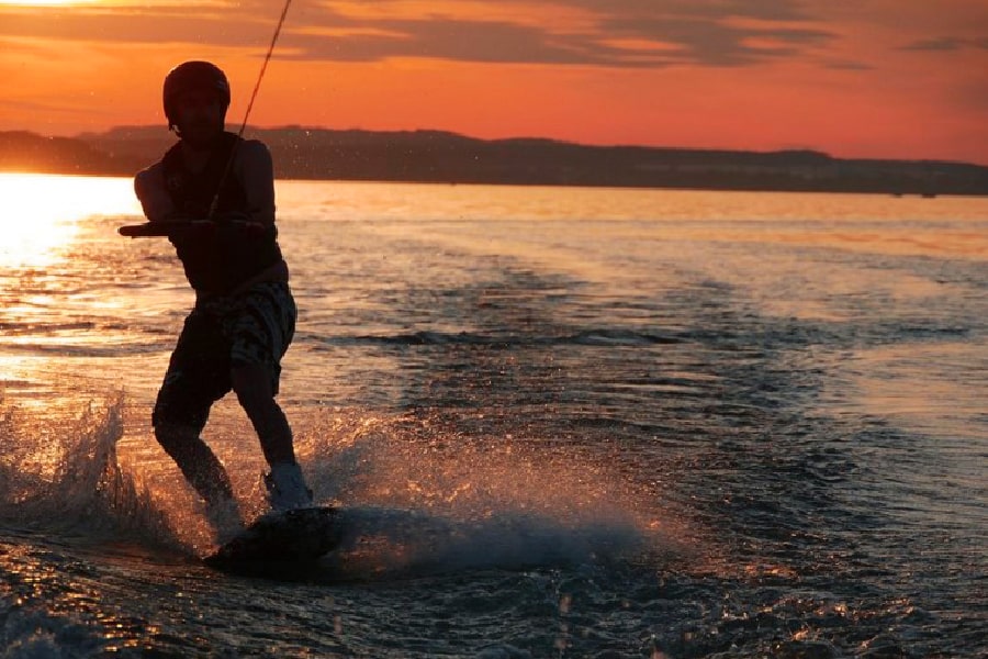 Wakeboarding in Bali