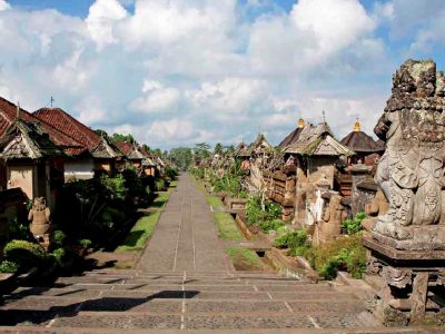 Penglipuran village Bali car rental with driver