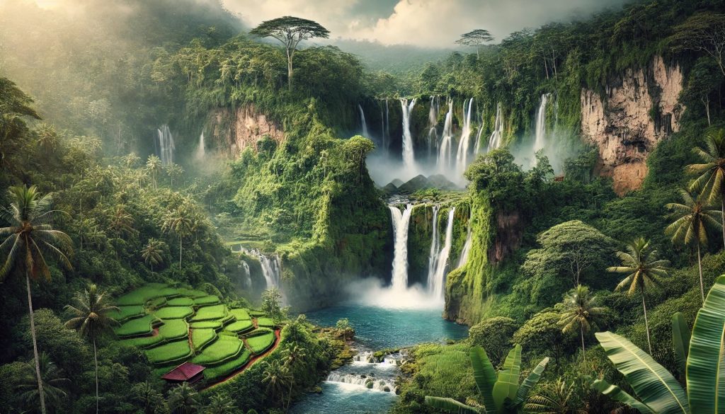Tibumana Waterfall